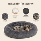 Raised rim for security and key features