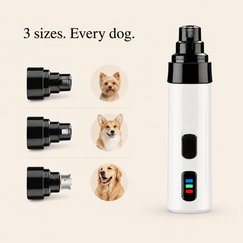 Three grinding sizes for every dog